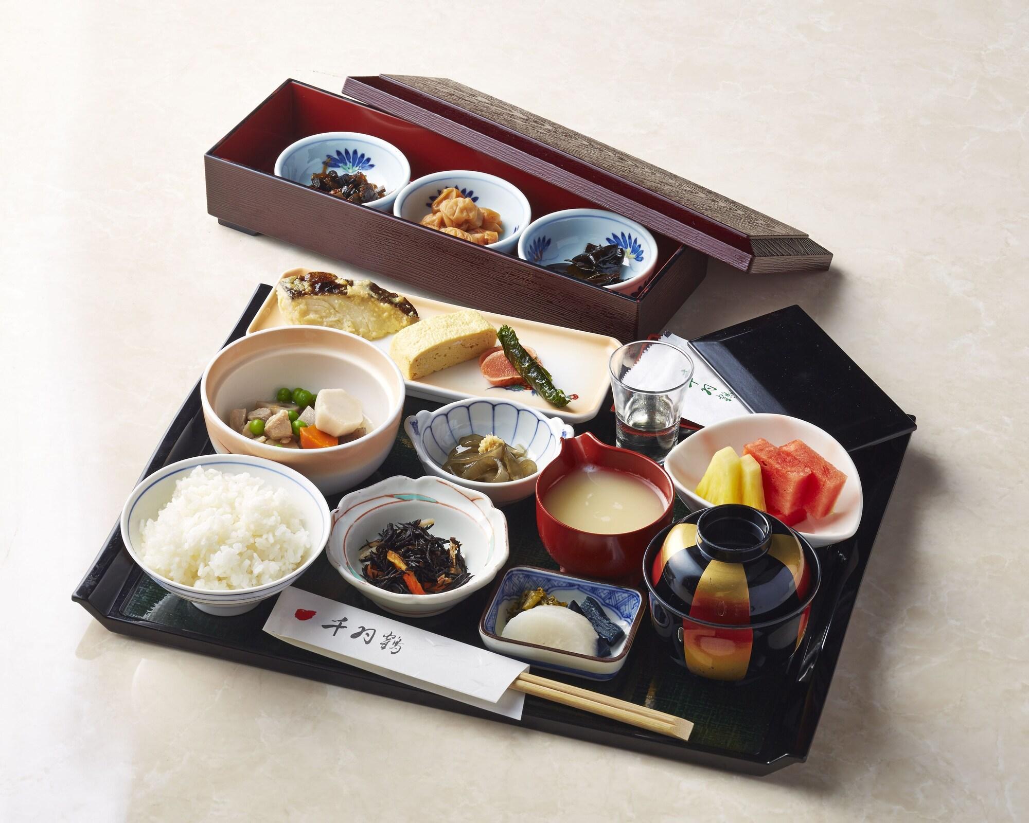 Hotel New Otani Hakata Fukuoka  Eksteriør bilde Shōkadō bentō