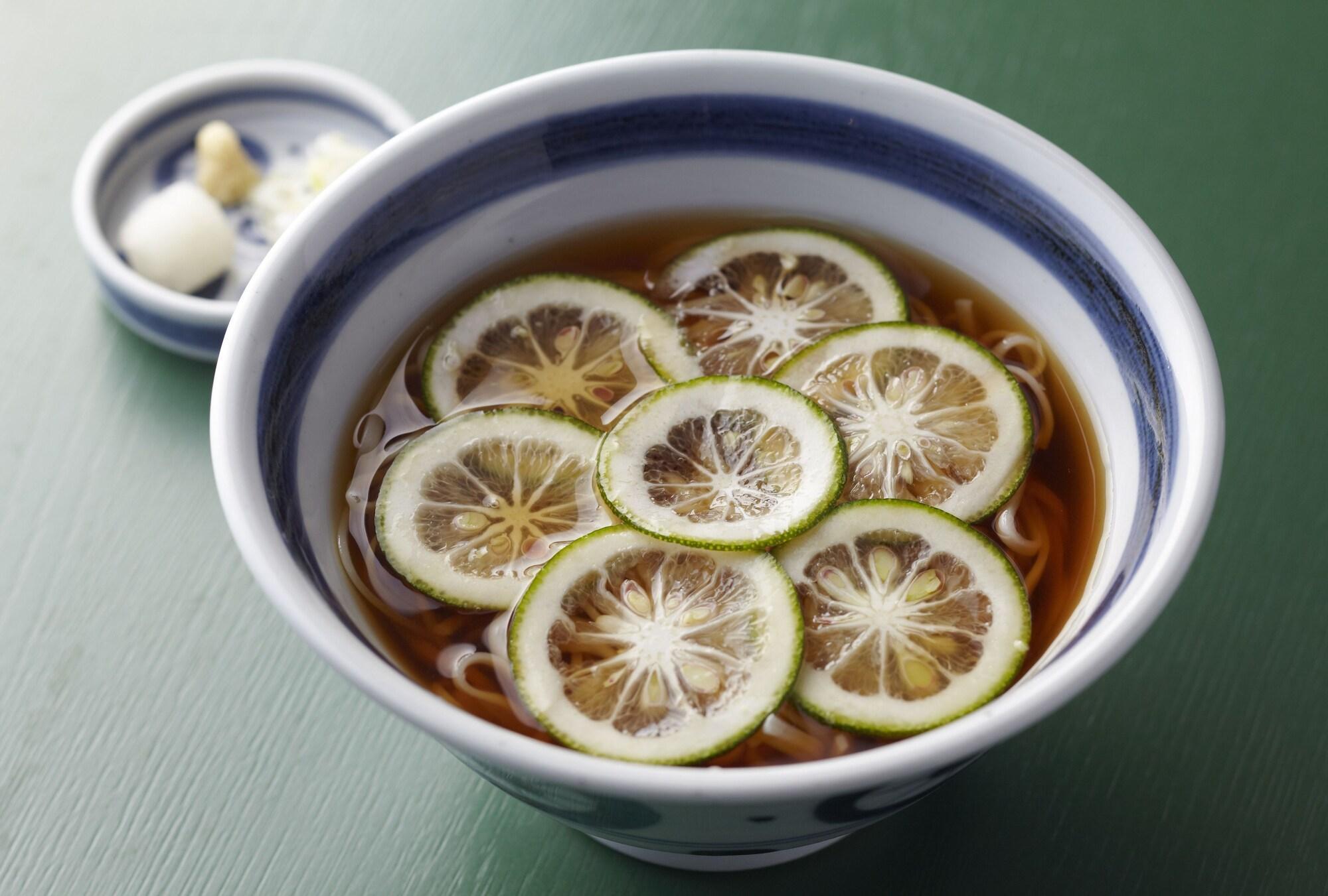 Hotel New Otani Hakata Fukuoka  Eksteriør bilde A bowl of yuzu cha