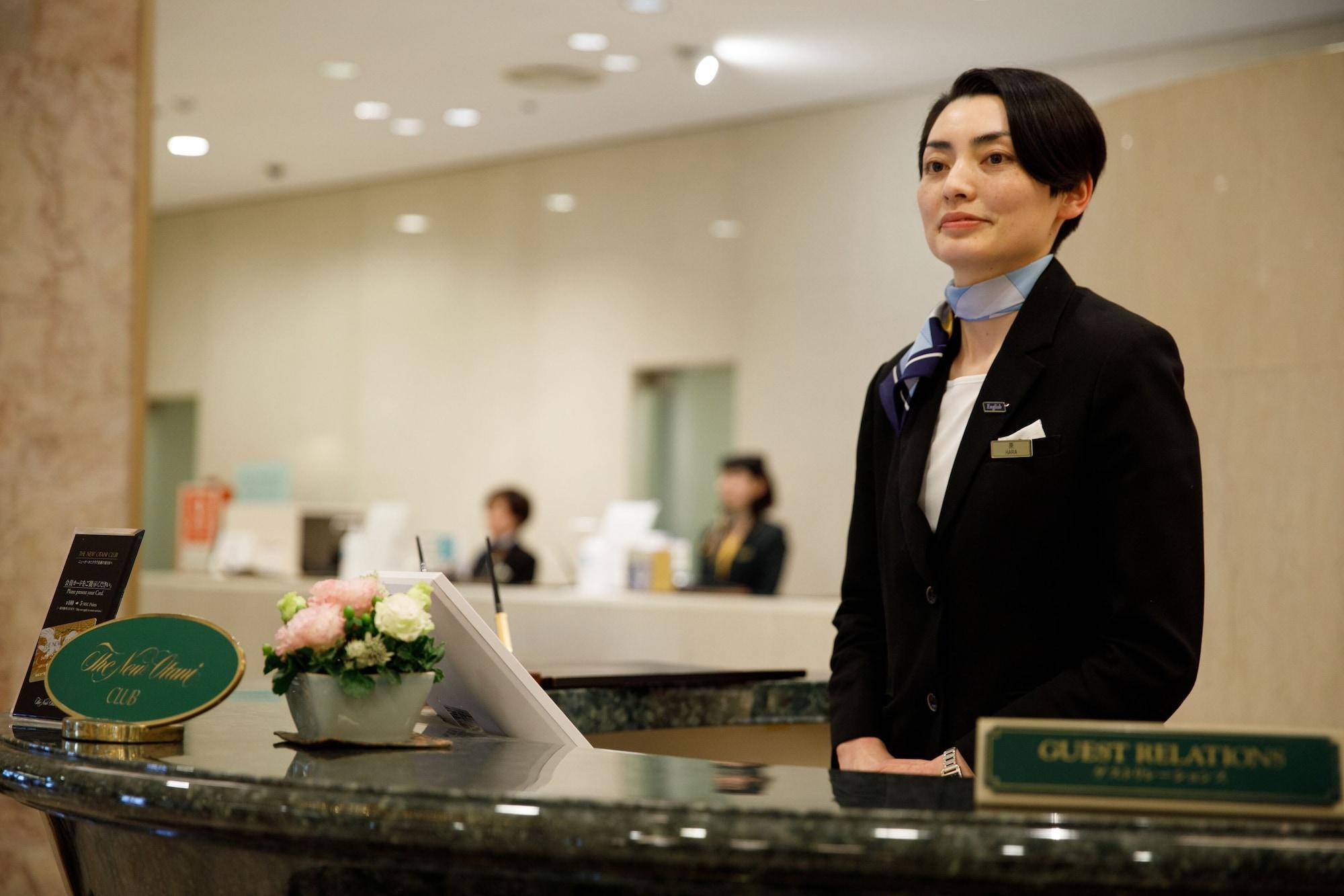 Hotel New Otani Hakata Fukuoka  Eksteriør bilde A hotel concierge in Seoul, South Korea