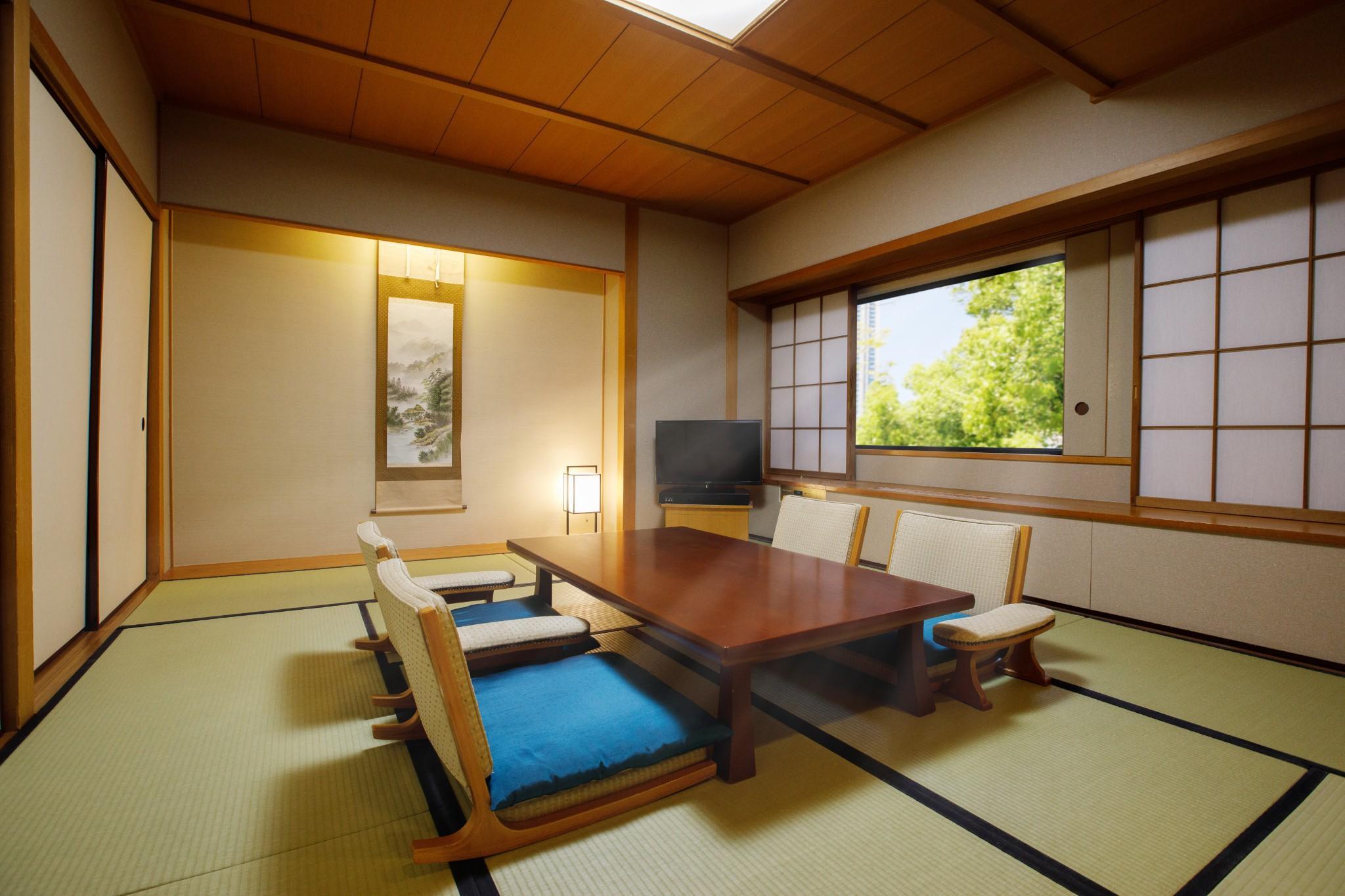 Hotel New Otani Hakata Fukuoka  Eksteriør bilde A Japanese-style room at the hotel