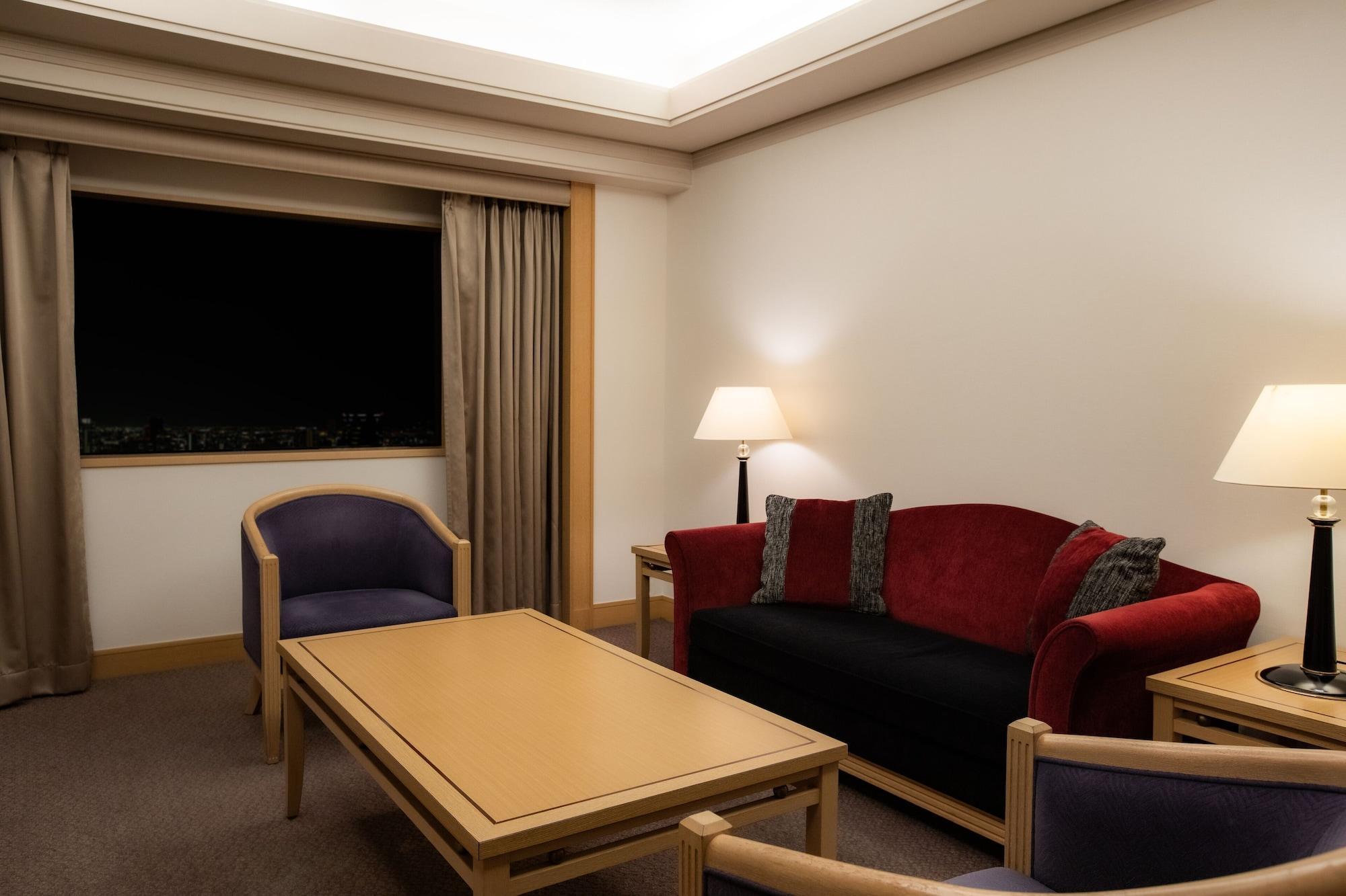 Hotel New Otani Hakata Fukuoka  Eksteriør bilde A suite at the hotel