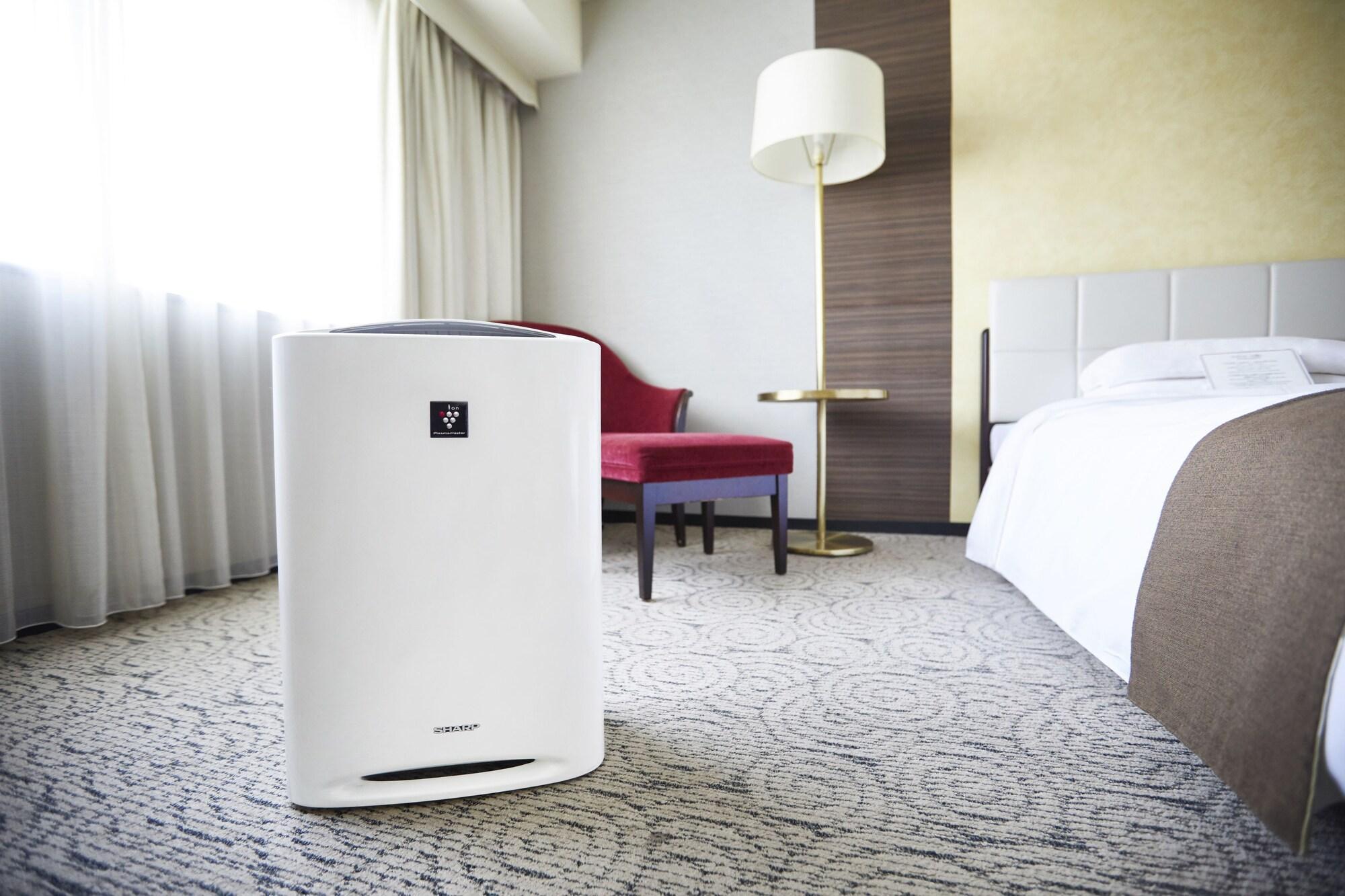 Hotel New Otani Hakata Fukuoka  Eksteriør bilde A humidifier in a bedroom