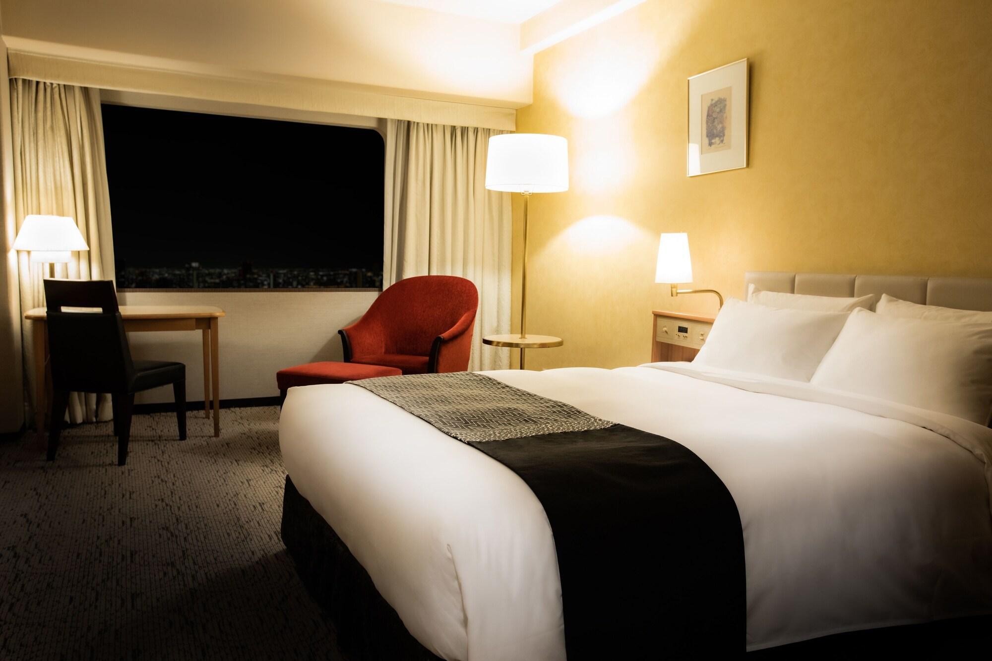 Hotel New Otani Hakata Fukuoka  Eksteriør bilde A room at the hotel