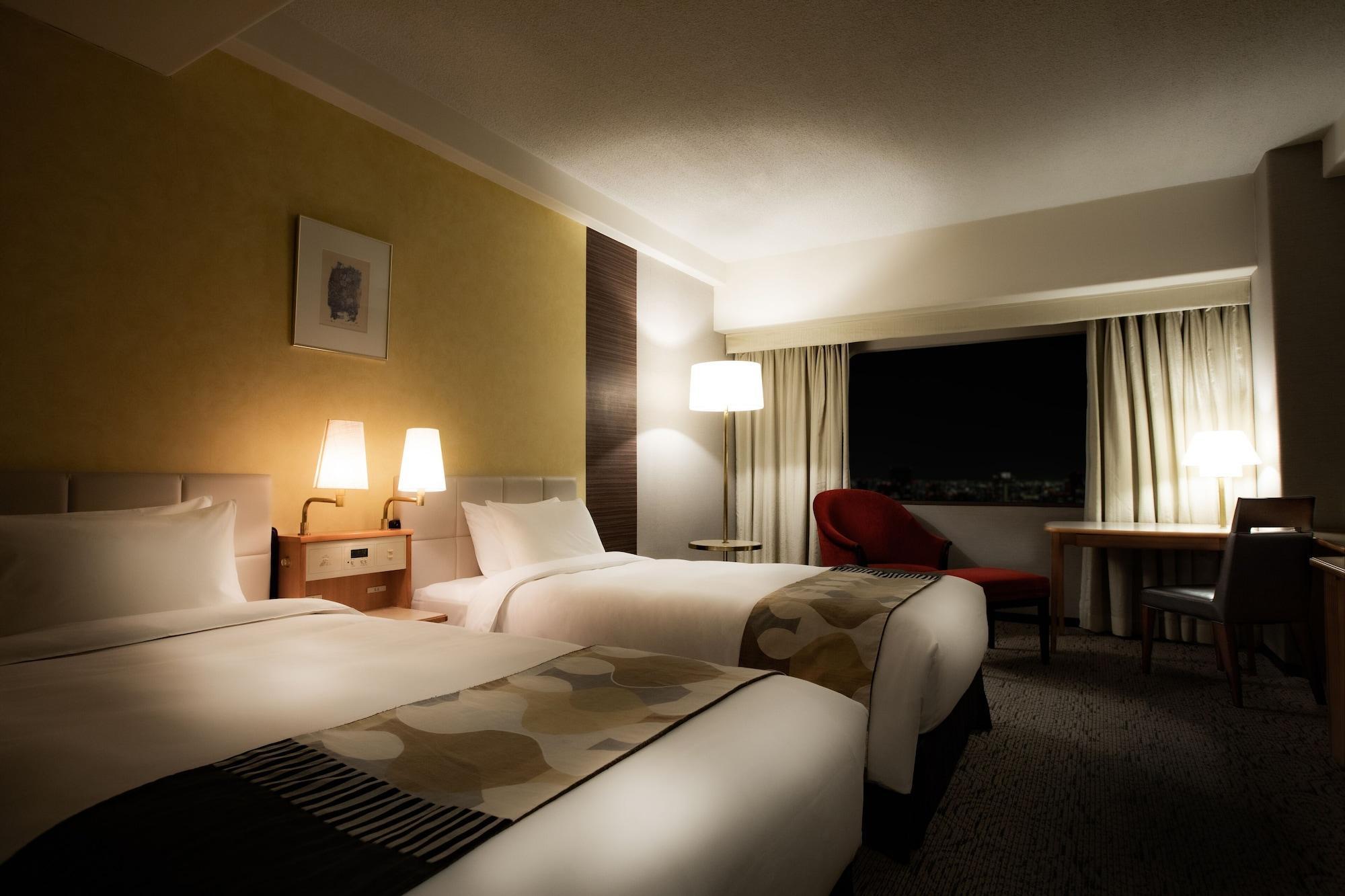 Hotel New Otani Hakata Fukuoka  Eksteriør bilde A room at the hotel